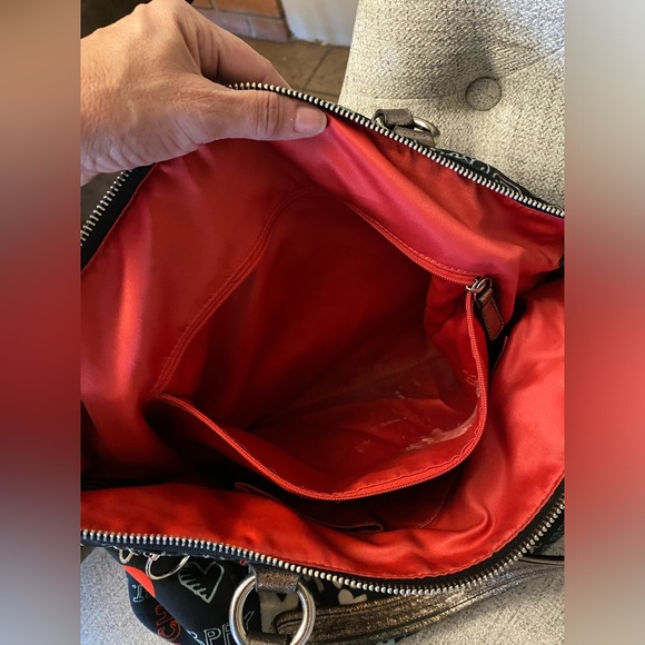 COACH Poppy Tote ❤️🖤🥰 - Picture 11 of 14